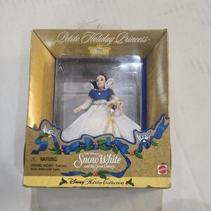 Disney Snow White Ornament in White and Blue